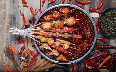 重慶正宗串串香底料的別樣吃法，真的太爽了！